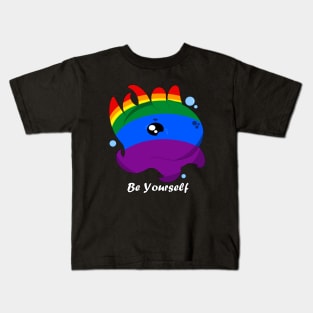 Pride Month Flapjack Octopus Kids T-Shirt